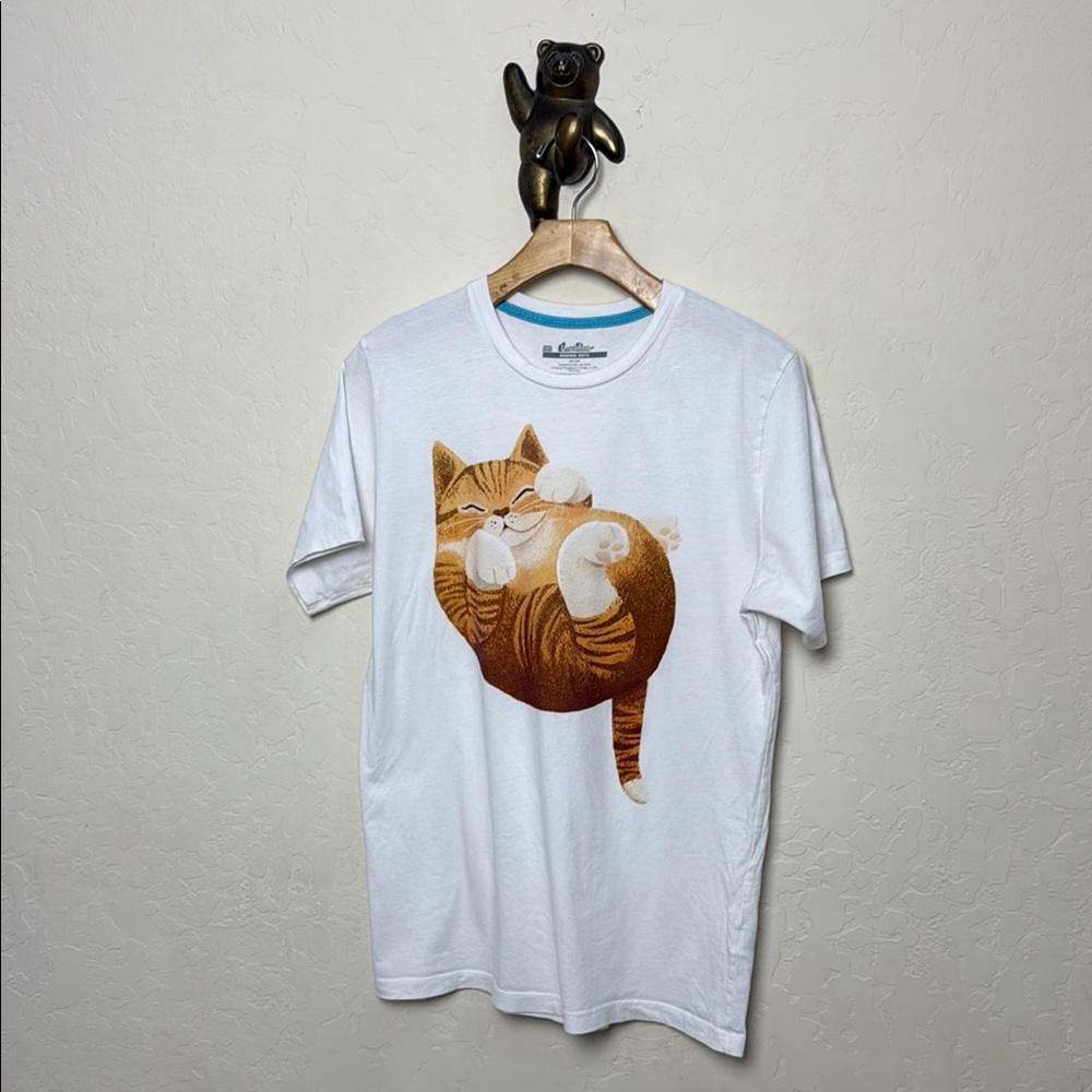 5 for $25 🌈 Threadless Cat Graphic oversize T-Shirt Kit-tee women size m